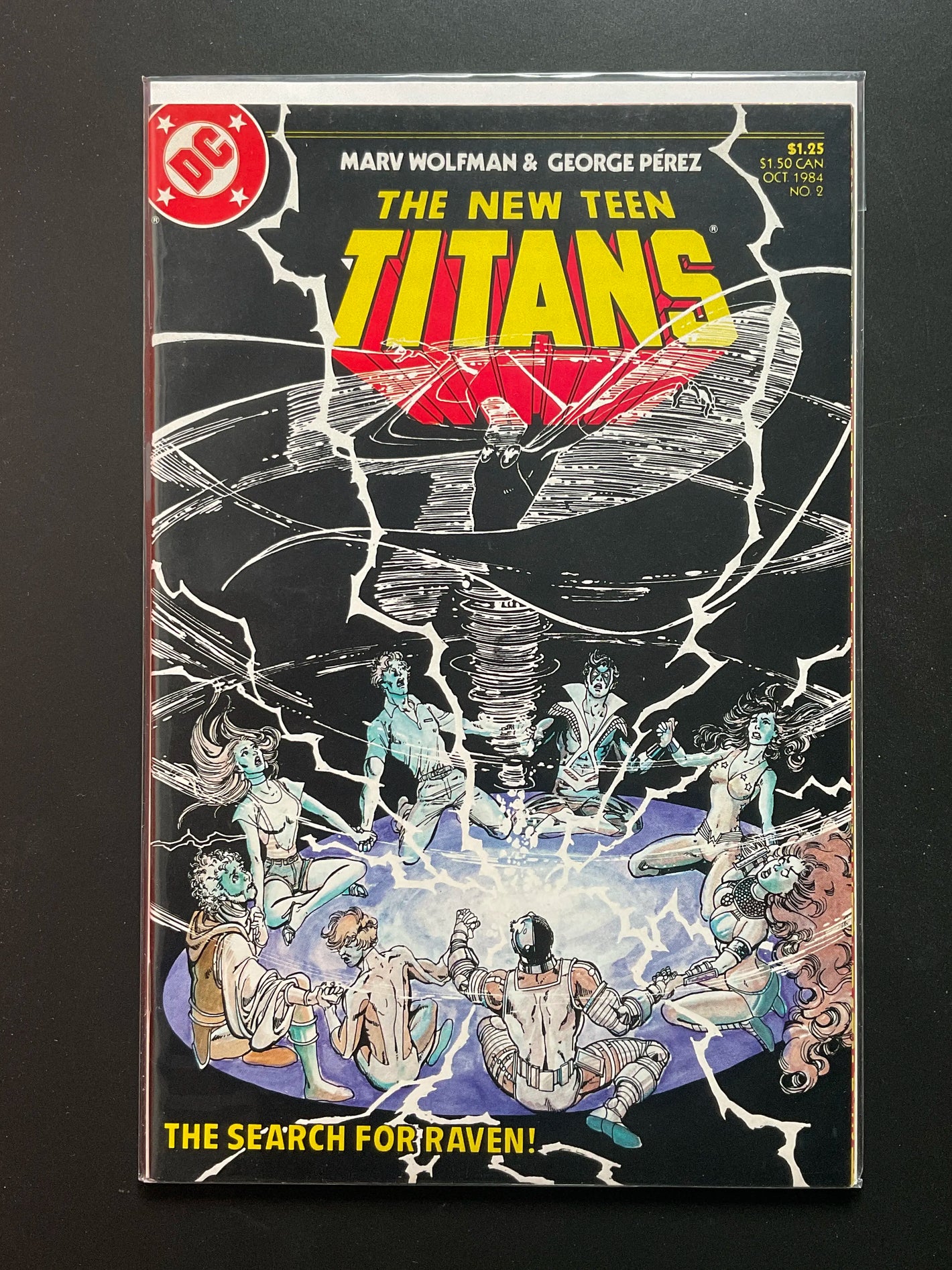 The New Teen Titans 2 (Oct 1984) DC Comics - The Search for Raven