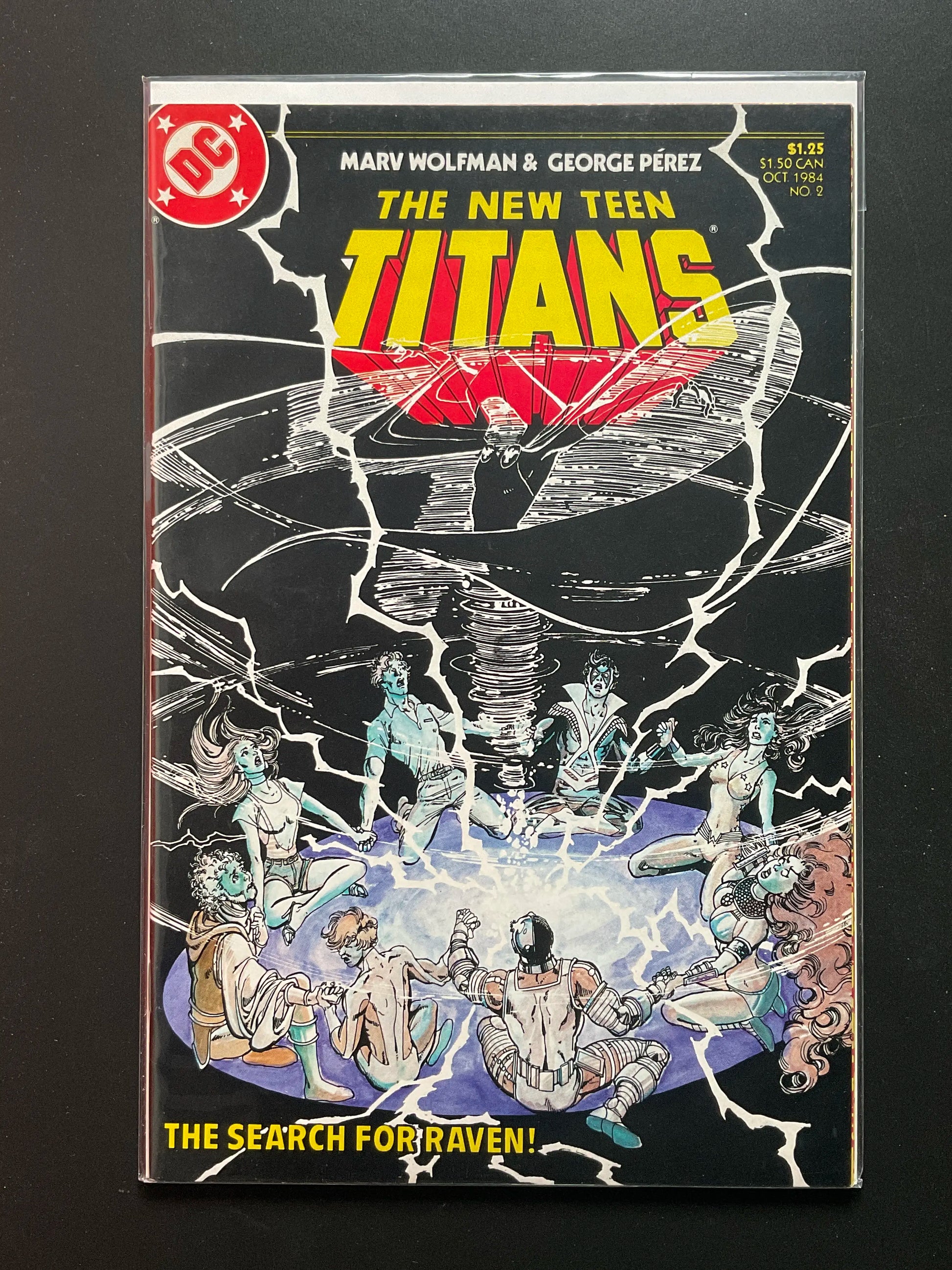 The New Teen Titans 2 (Oct 1984) DC Comics - The Search for Raven