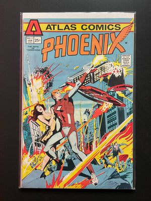 Phoenix 1 (Jan 1975) Atlas Comics - The Man of Tomorrow