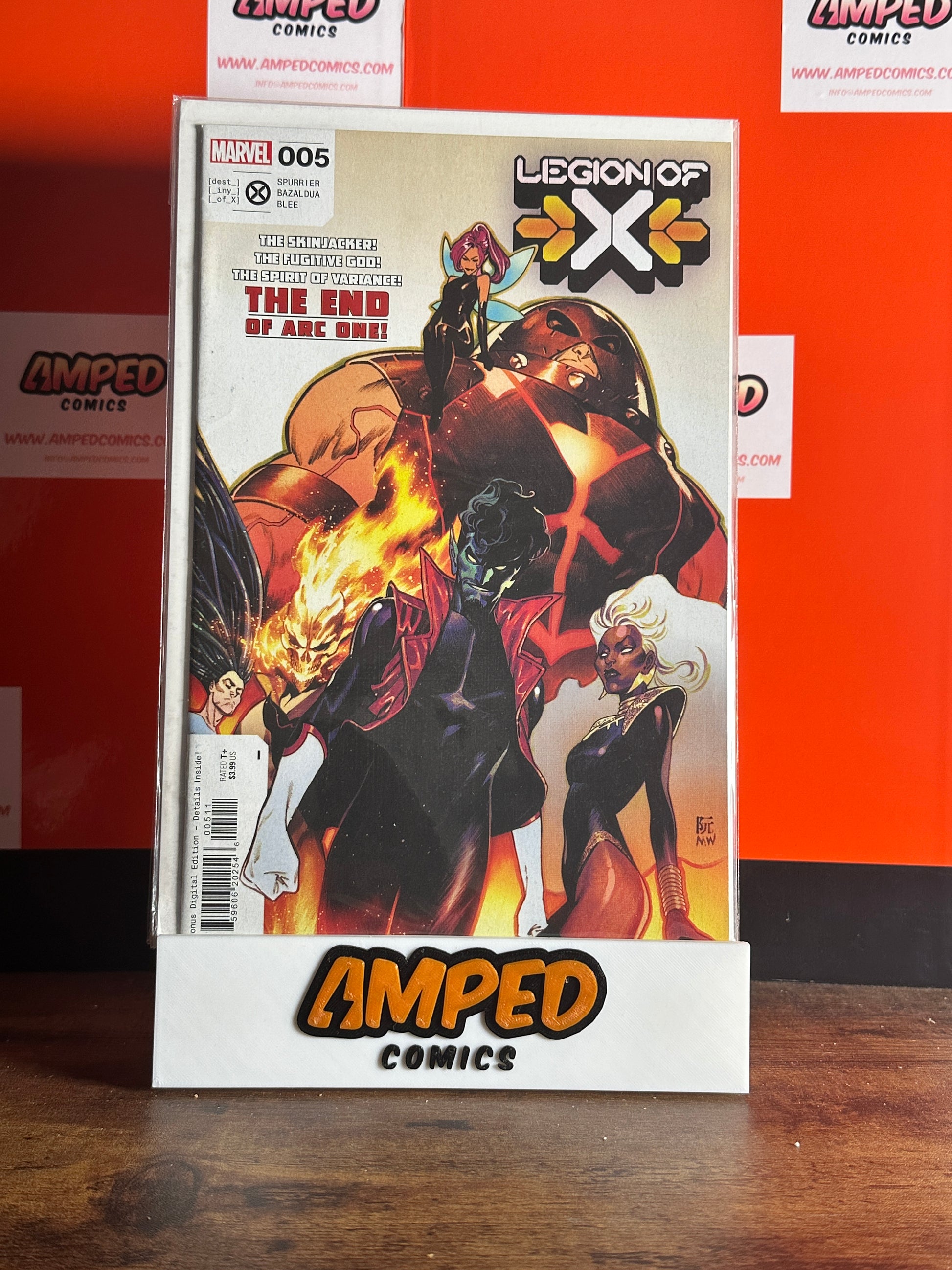 Legion of X 5 Marvel Comics 2022 Spurrier Bazaldua Bleeding Edge