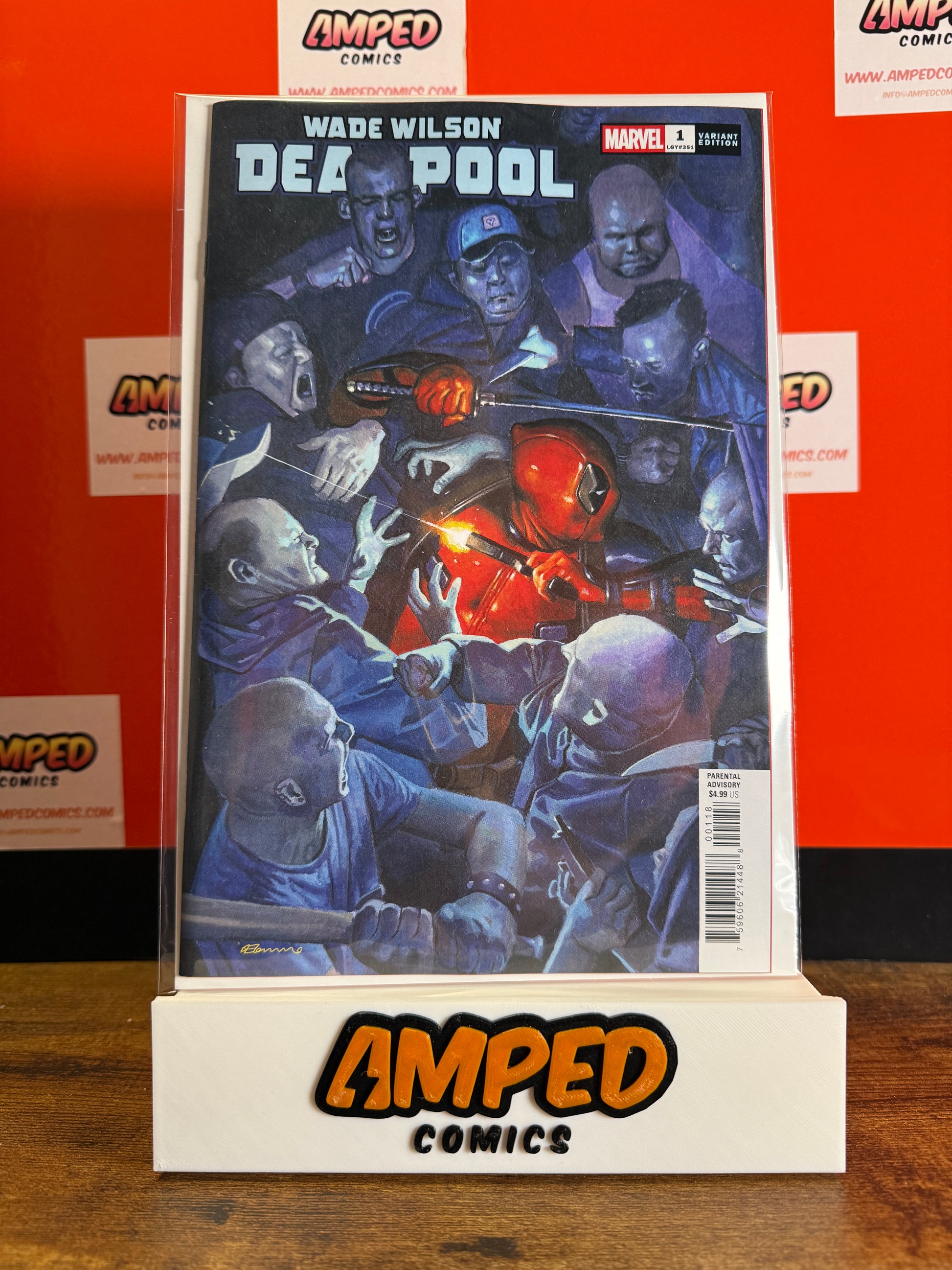 Wade Wilson Deadpool 1 (2026) 1:25 DE TOMMASO Variant Marvel Comics