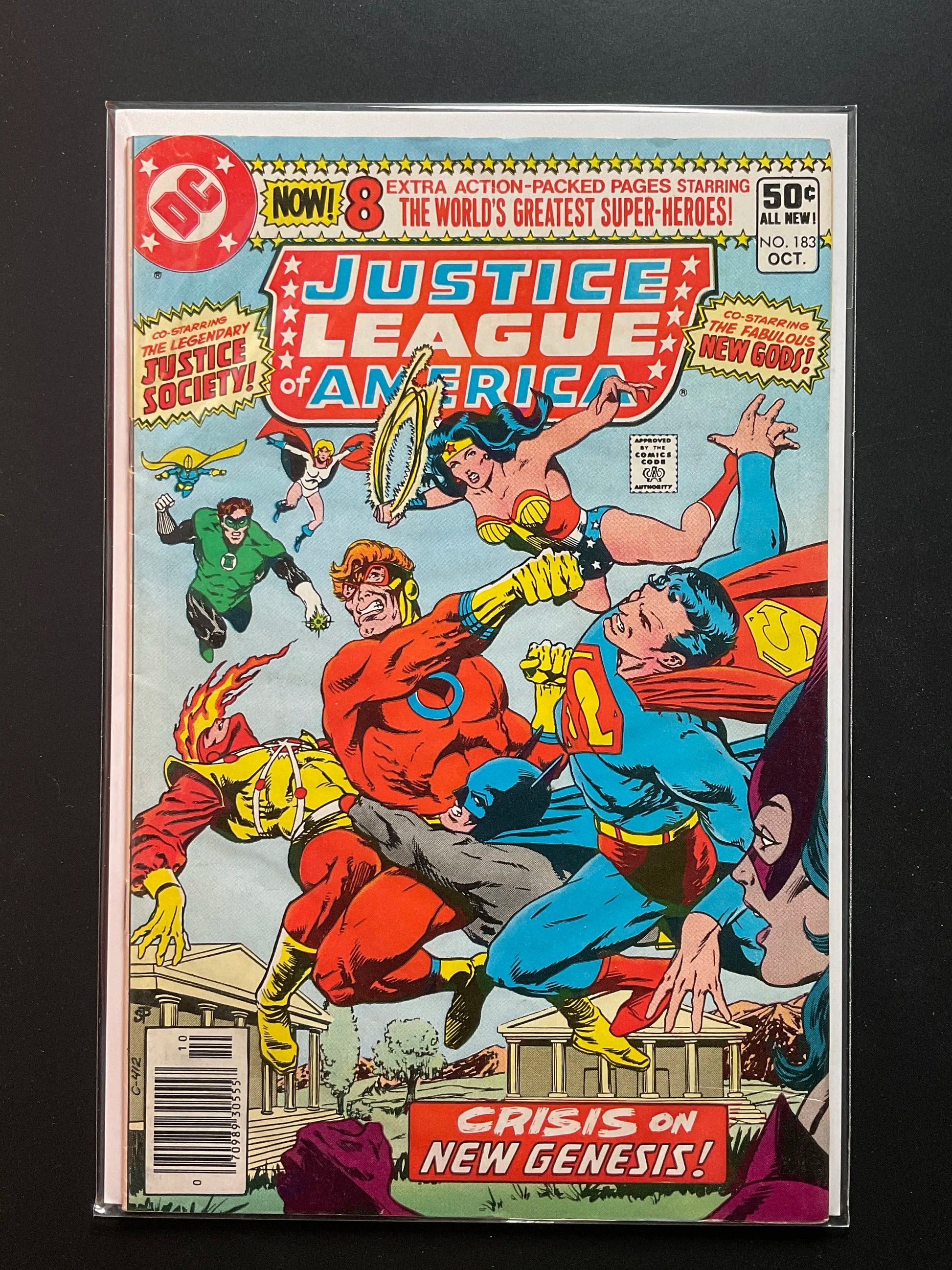 Justice League of America 183 DC Comics Oct 1980 Crisis on New Genesis