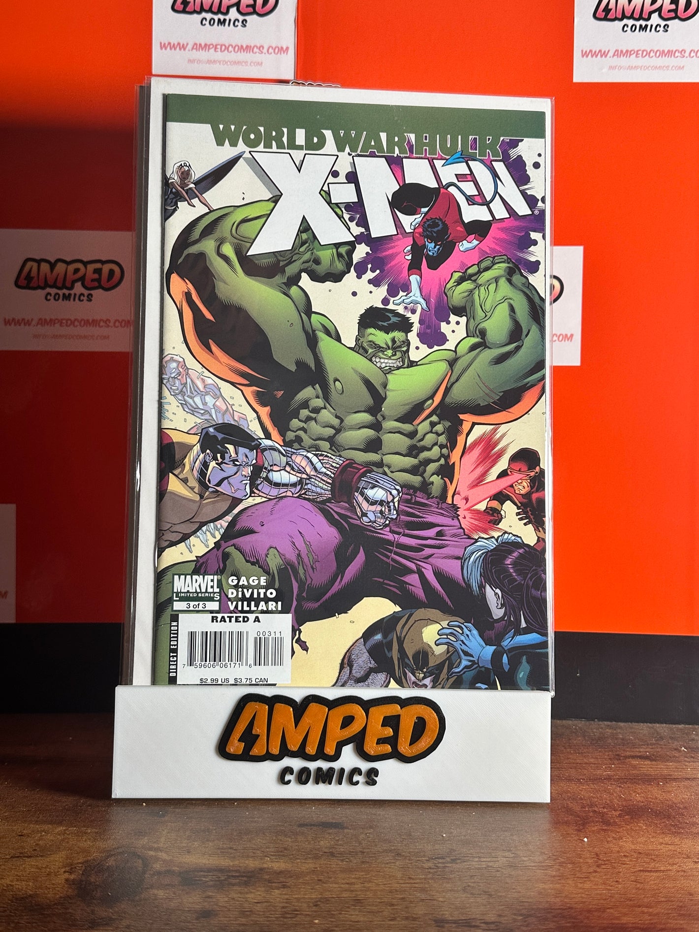 World War Hulk X-Men 3 (of 3) Marvel Comics