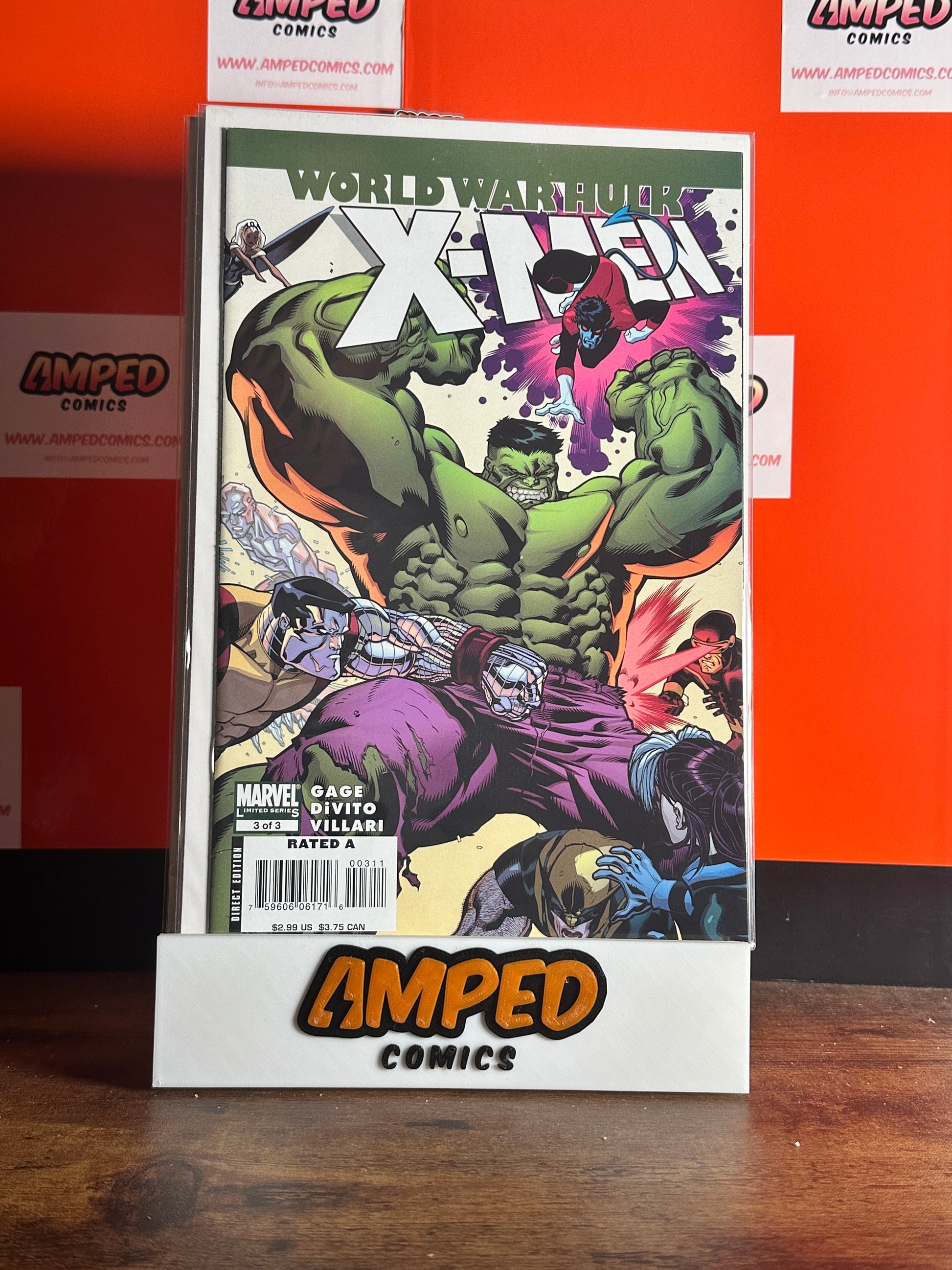 World War Hulk X-Men 3 (of 3) Marvel Comics