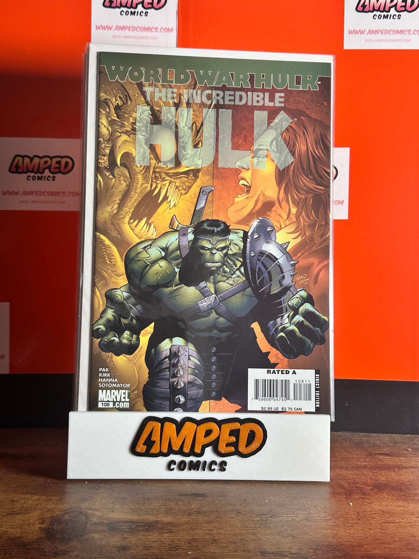 World War Hulk The Incredible Hulk 108 Marvel Comics