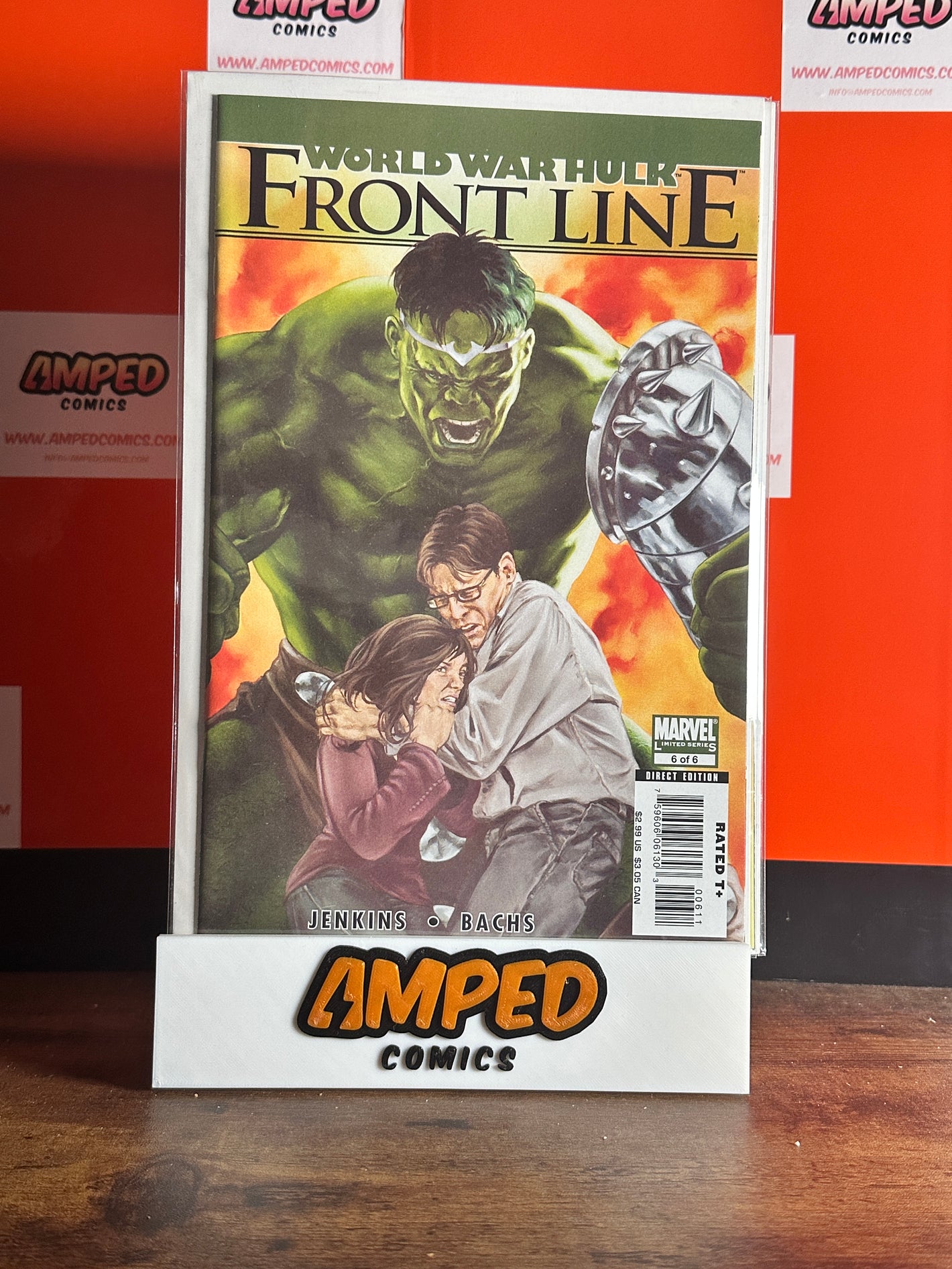 World War Hulk Front Line 6 (Marvel, 2008) Jenkins Bachs