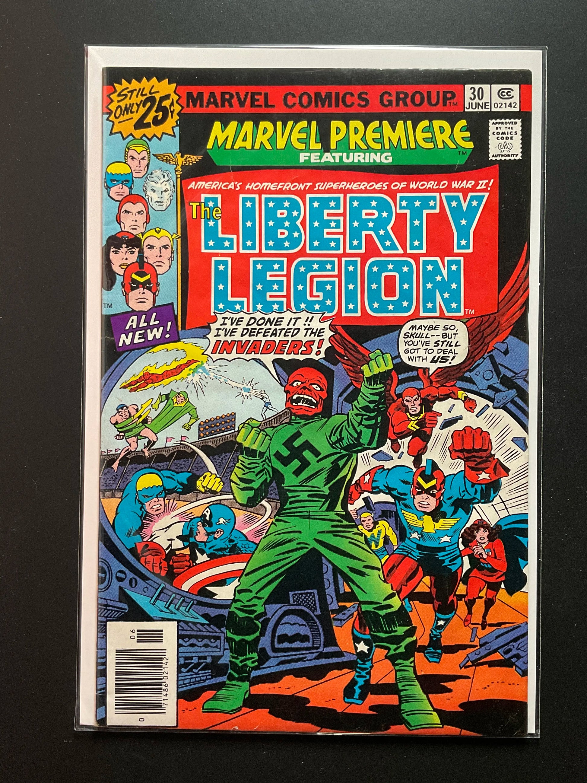 Marvel Premiere 30 (June 1976) Marvel Comics - Liberty Legion