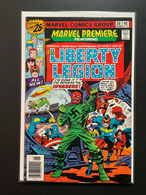 Marvel Premiere 30 (June 1976) Marvel Comics - Liberty Legion