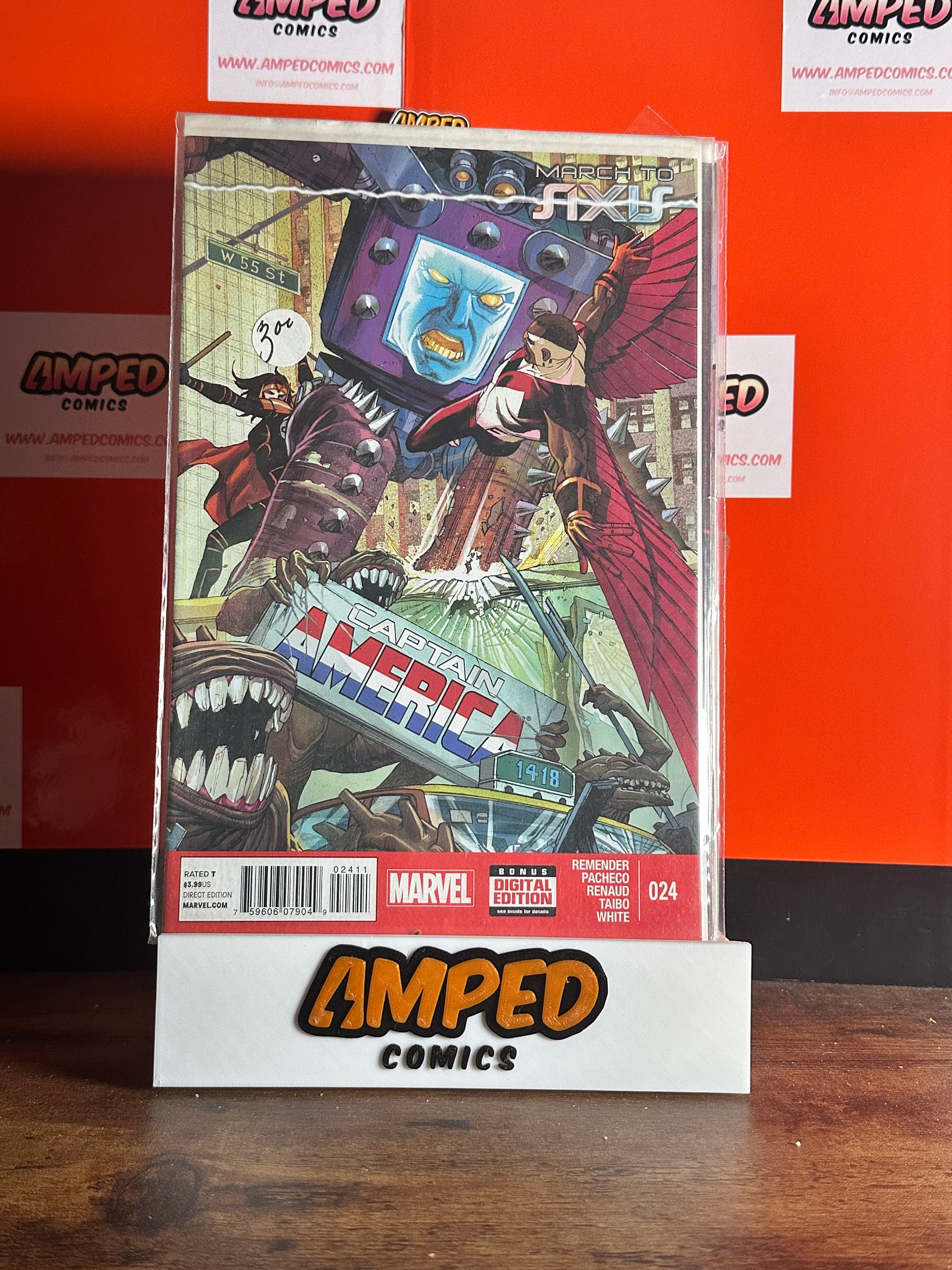 Captain America 24 Marvel March to AXIS 2014