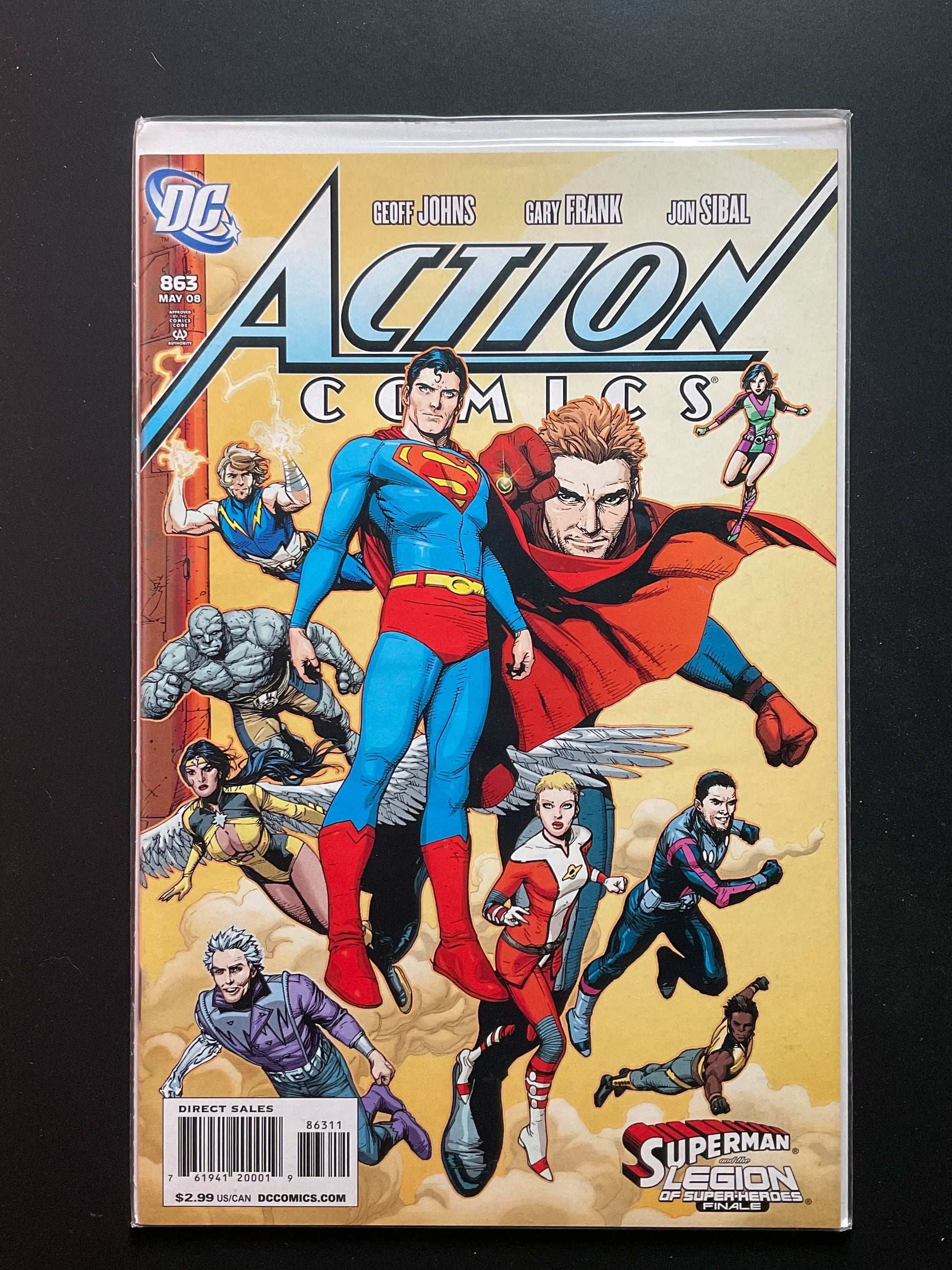 Action Comics 863 DC Comics May 2008 Superman Legion Finale
