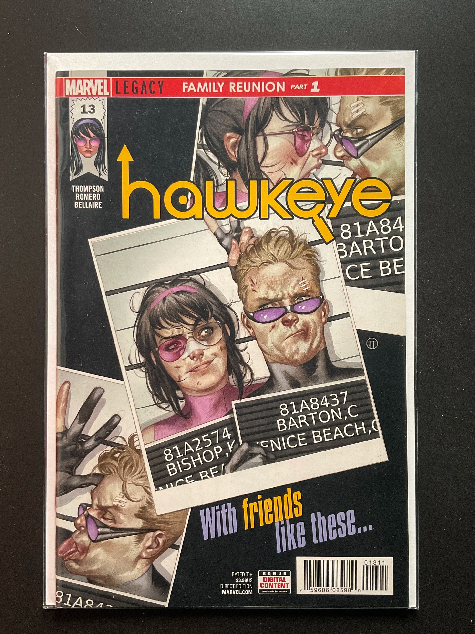 Hawkeye 13 Marvel Legacy Family Reunion Part 1