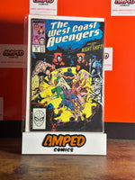The West Coast Avengers 40 Marvel Comics January 1989