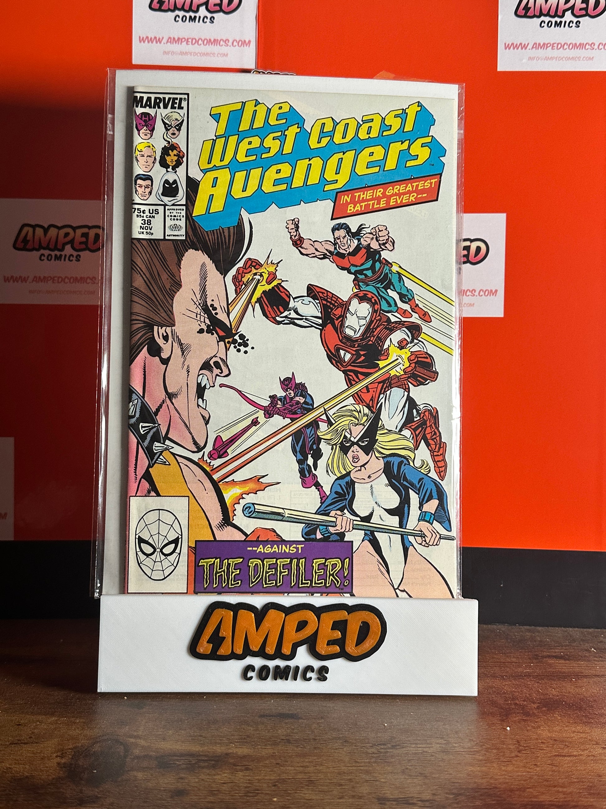 The West Coast Avengers 38 Marvel Comics Nov 1988