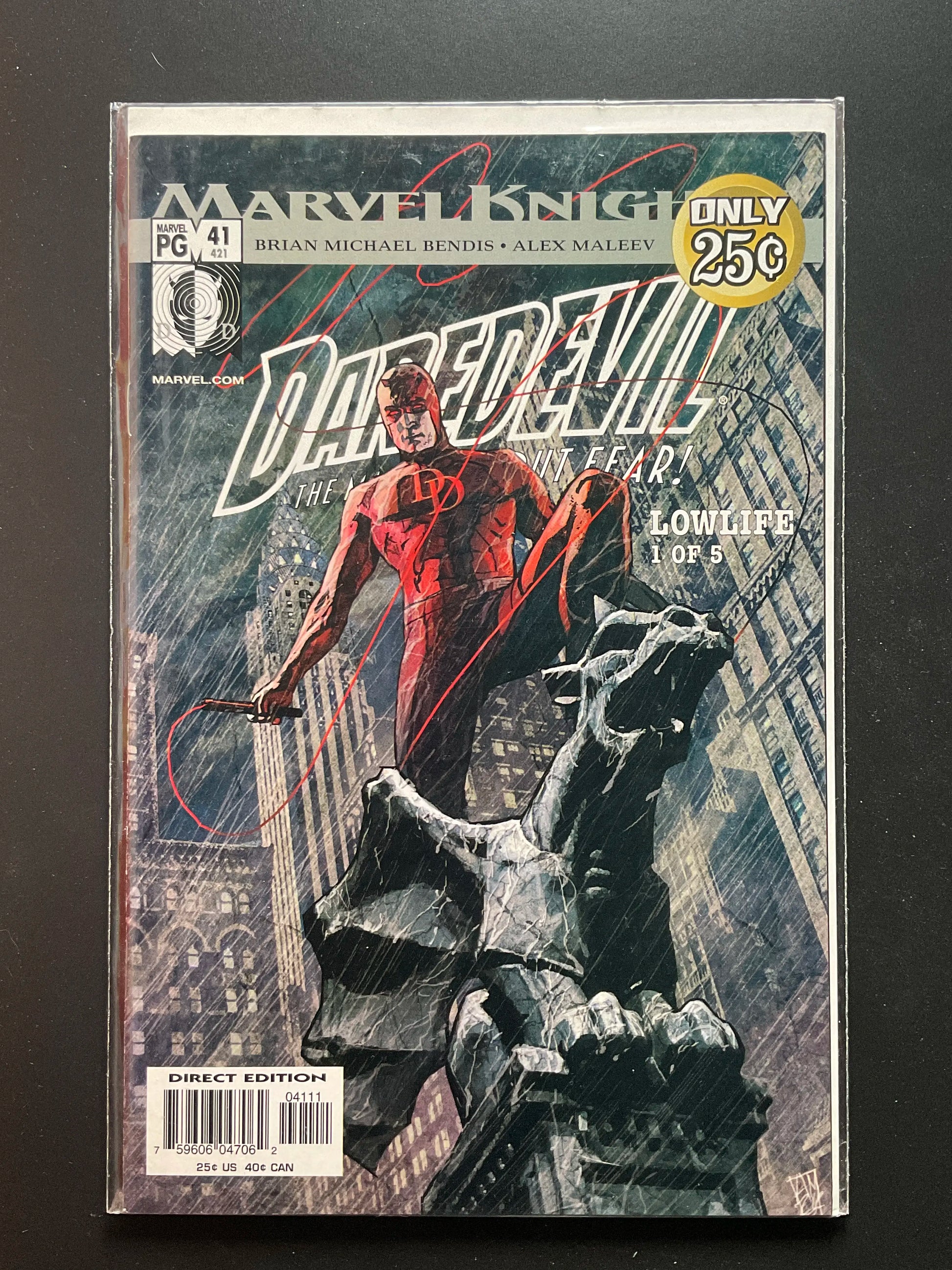 Daredevil 41 Marvel Knights 2003 Brian Michael Bendis Alex Maleev