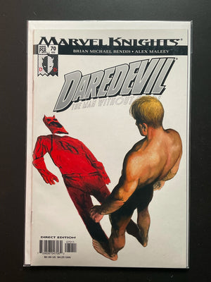 Daredevil 70 Marvel Knights Brian Michael Bendis Alex Maleev