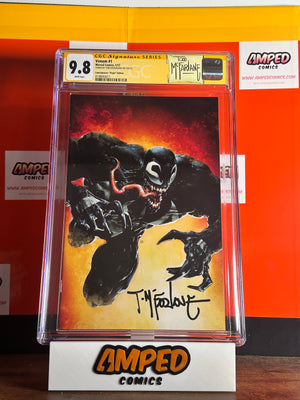 VENOM #1 ComicXposure virgin variant CGC 9.8 SS Signed By Todd Mcfarlane