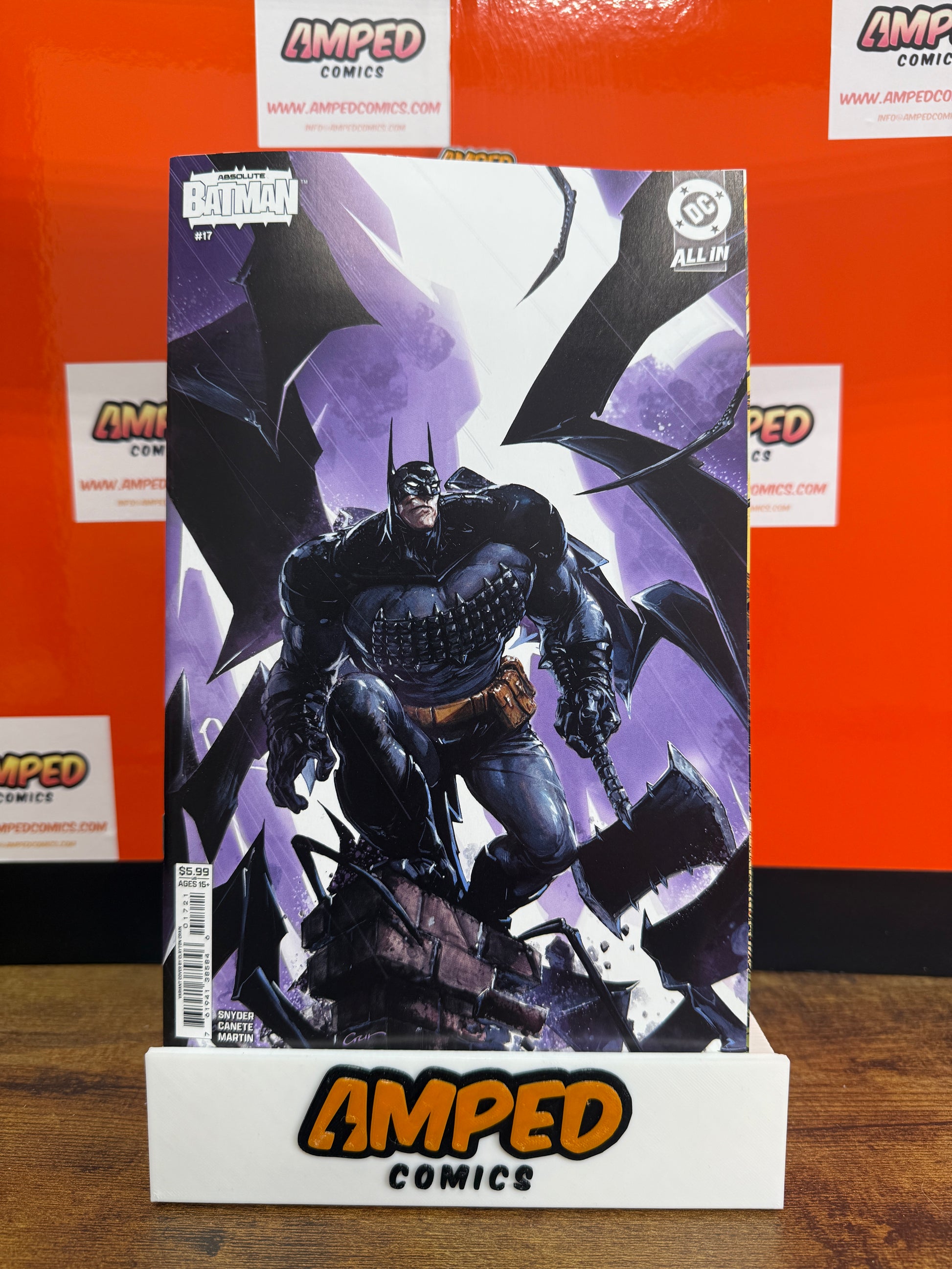 ABSOLUTE BATMAN #17 CVR B CLAYTON CRAIN CARD STOCK VAR