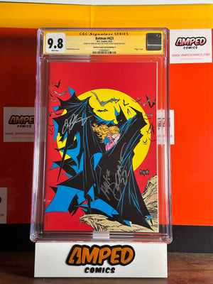 Batman #423 Spectral Comics Virgin CGC 9.8 SS x2 Signed by Carlin and Decarlo