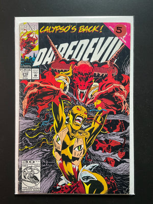 Daredevil 310 Marvel Comics Nov 1992 Calypsos Back - A