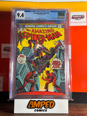 Amazing Spider-Man 136 CGC 9.4 Marvel Comics 1974 1st Harry Osborn Green Goblin