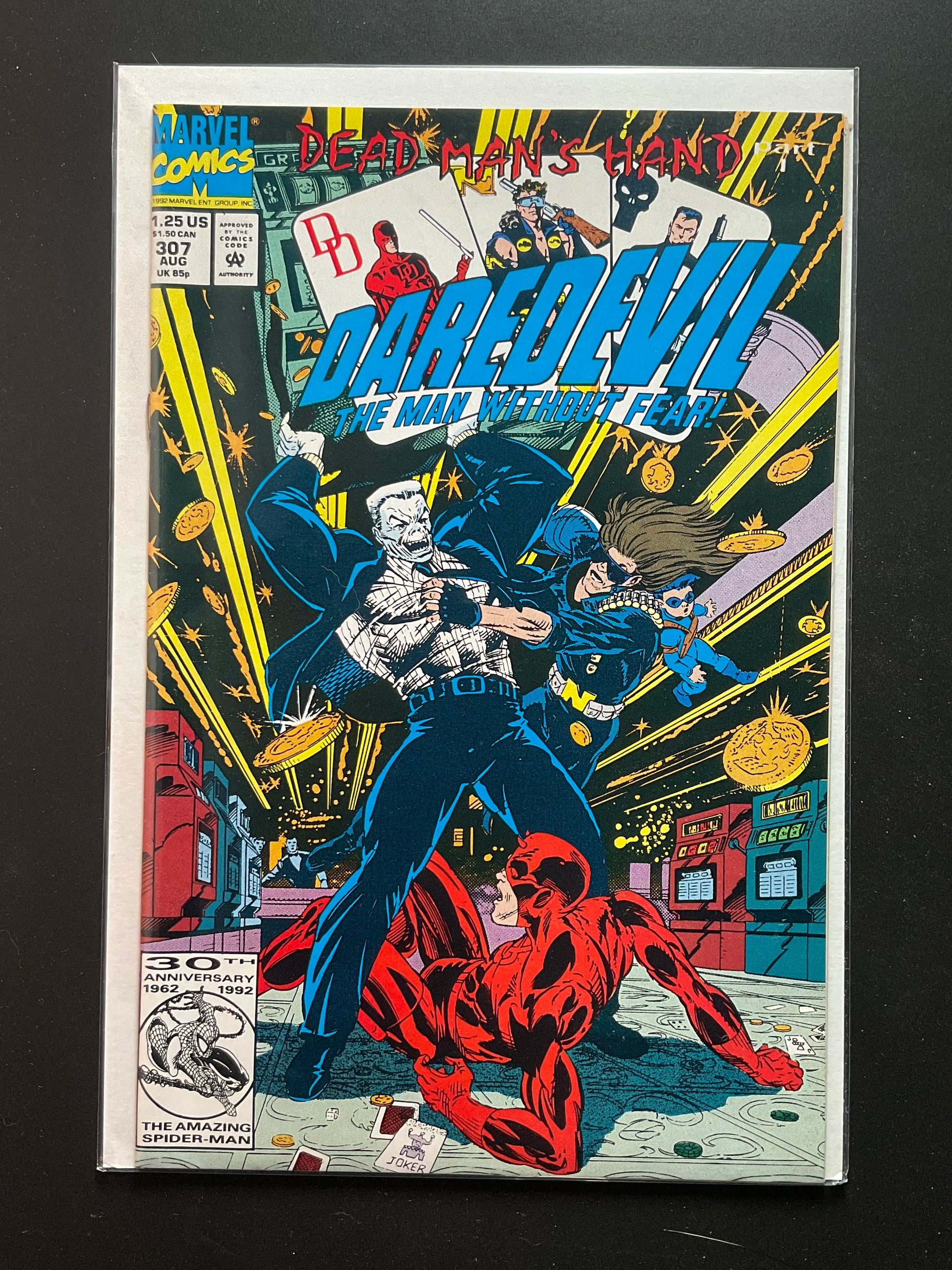 Daredevil 307 Marvel Comics Aug 1992 Dead Mans Hand