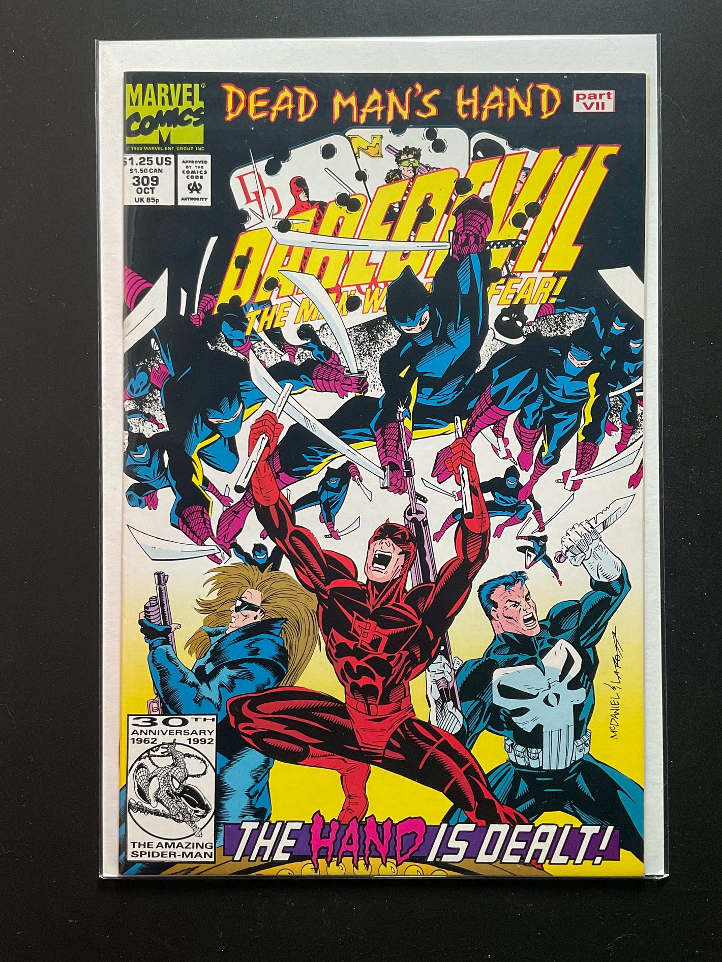 Daredevil 309 Marvel Comics 1992 Dead Mans Hand Part VII - A