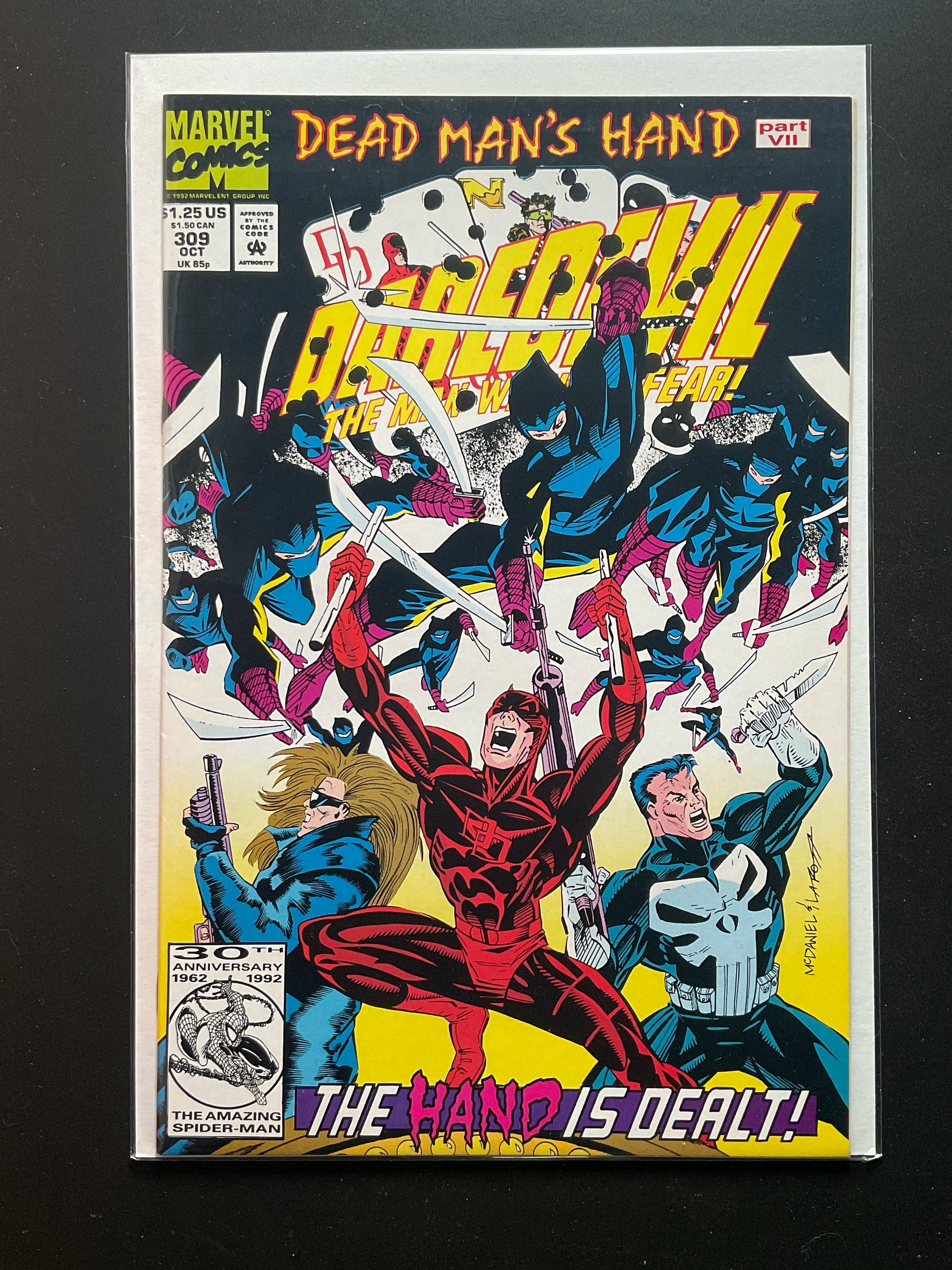 Daredevil 309 Marvel Comics 1992 Dead Mans Hand Part VII - A