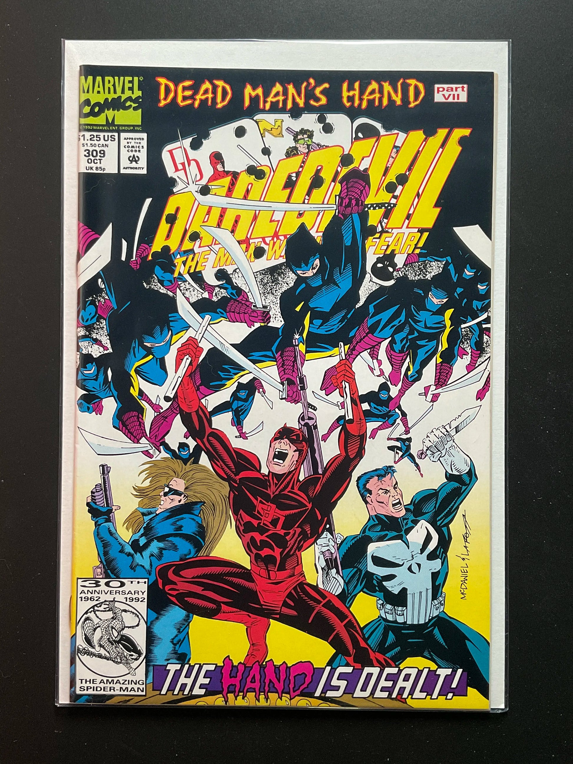 Daredevil 309 Marvel Comics Oct 1992 Dead Mans Hand Part VII - B