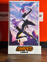 EDGE OF SPIDER-VERSE #3 JEN BARTEL ECLUSIVE SPIDER-GWEN VIRGIN VARIANT 2023