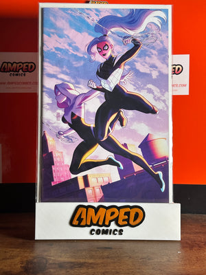EDGE OF SPIDER-VERSE #3 JEN BARTEL ECLUSIVE SPIDER-GWEN VIRGIN VARIANT 2023