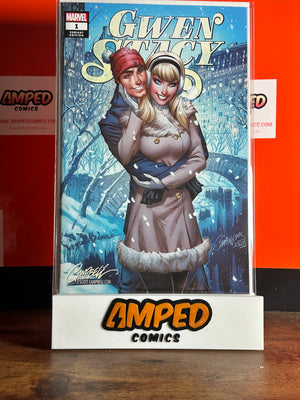 J SCOTT CAMPBELL - GWEN STACY #1 Winter Trade Variant