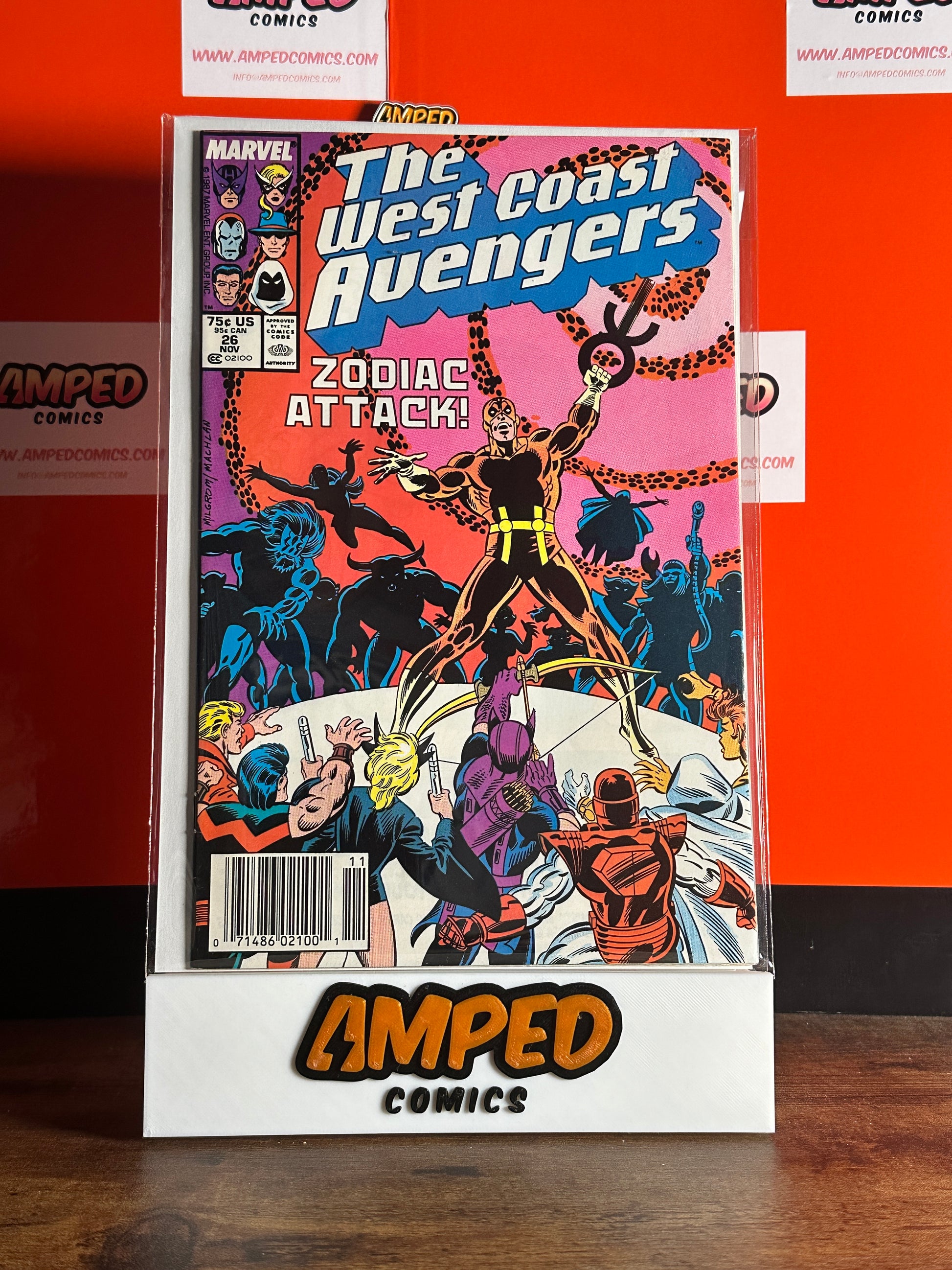 The West Coast Avengers 26 Marvel Comics Zodiac Attack