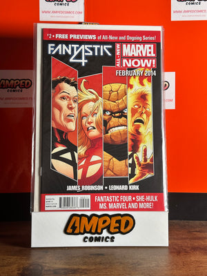 Fantastic Four 2 Marvel All-New February 2014 James Robinson