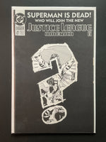 Justice League America 71 DC Comics 1993 Superman Is Dead
