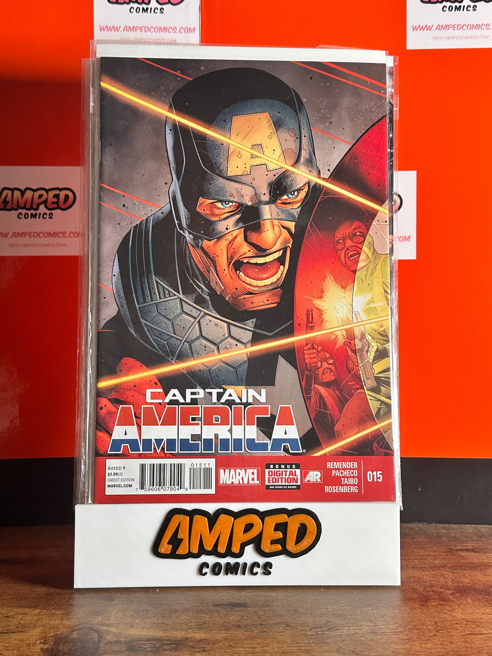 Captain America 15 Marvel Comics 2014