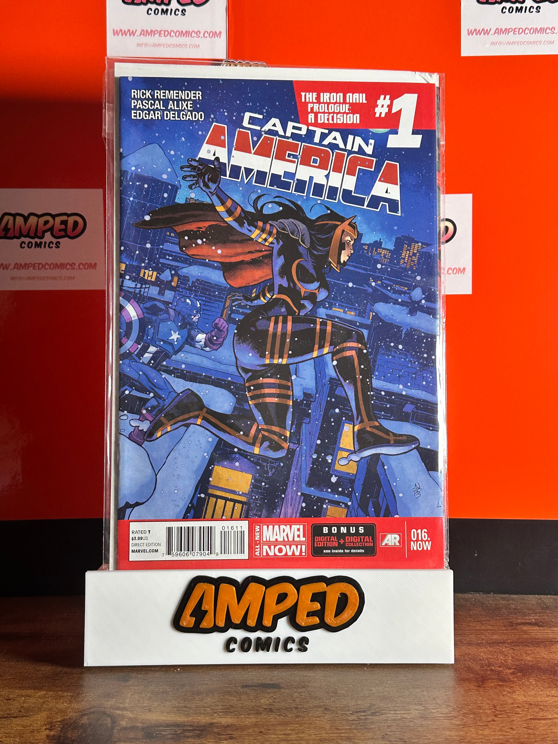 Captain America 1 Marvel NOW The Iron Nail Prologue