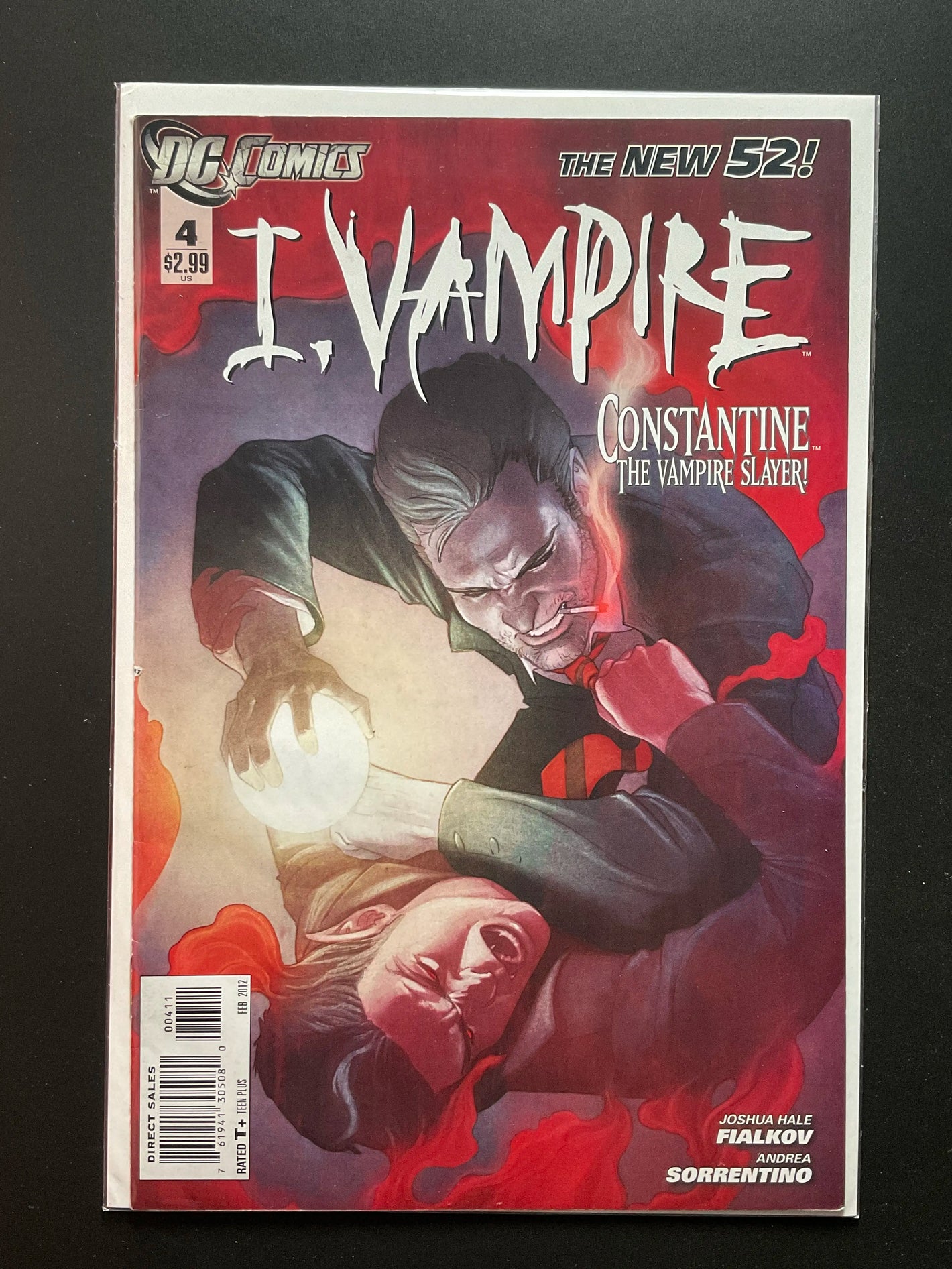 I, Vampire 4 DC Comics The New 52 (Feb 2012) Constantine Appearance