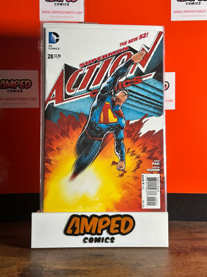 Action Comics 28 DC Comics The New 52 Superman 2014