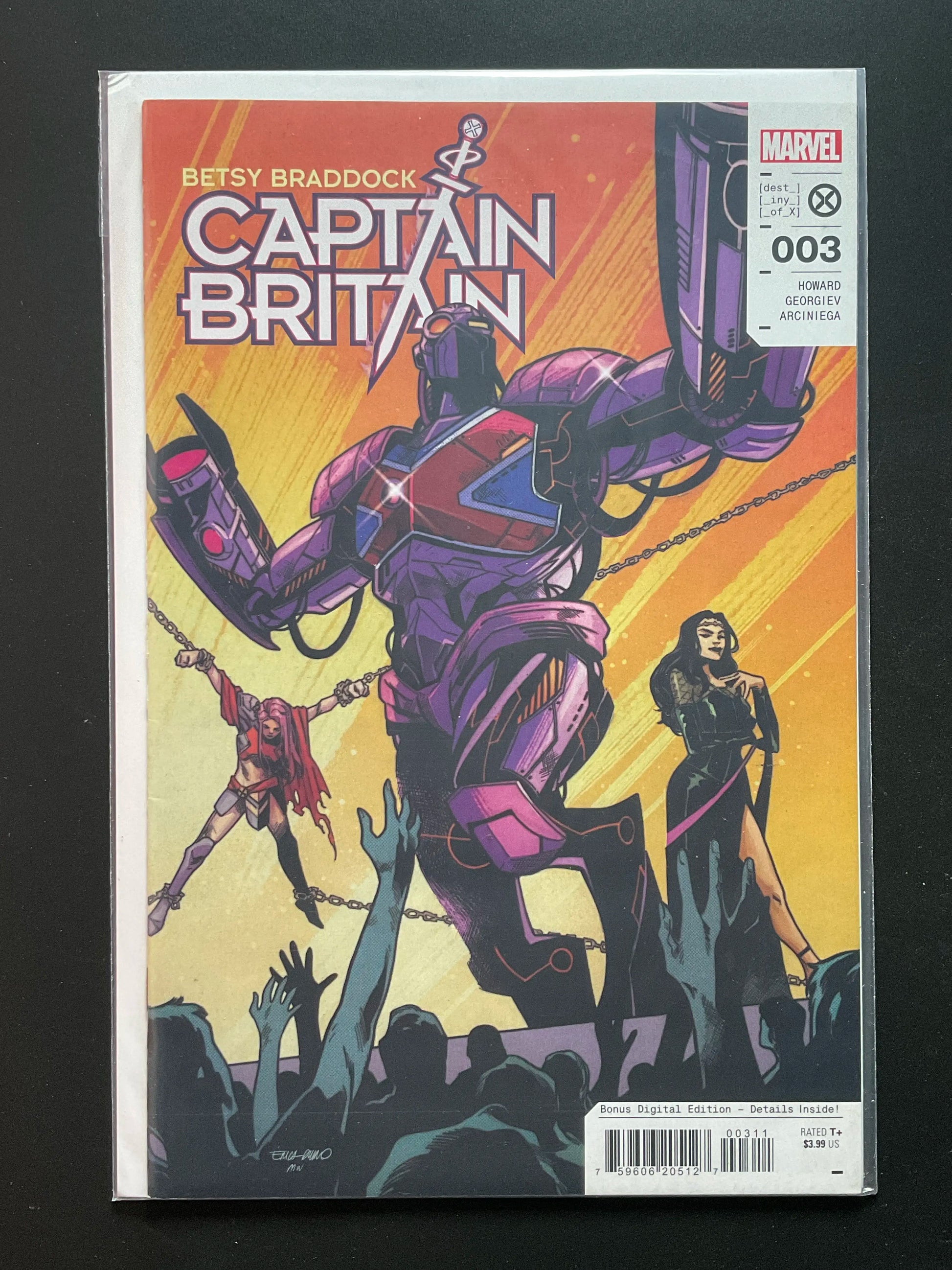 Betsy Braddock Captain Britain 3 Marvel Comics 2023