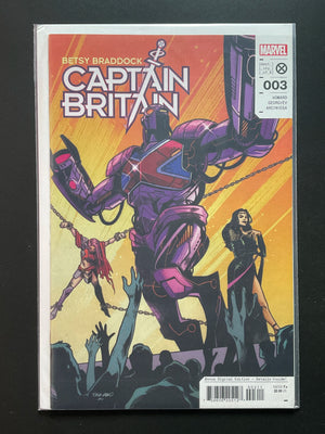 Betsy Braddock Captain Britain 3 Marvel Comics 2023