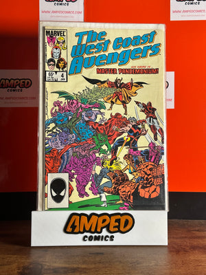 The West Coast Avengers 4 Marvel Comics Jan 1986 Master Pandemonium