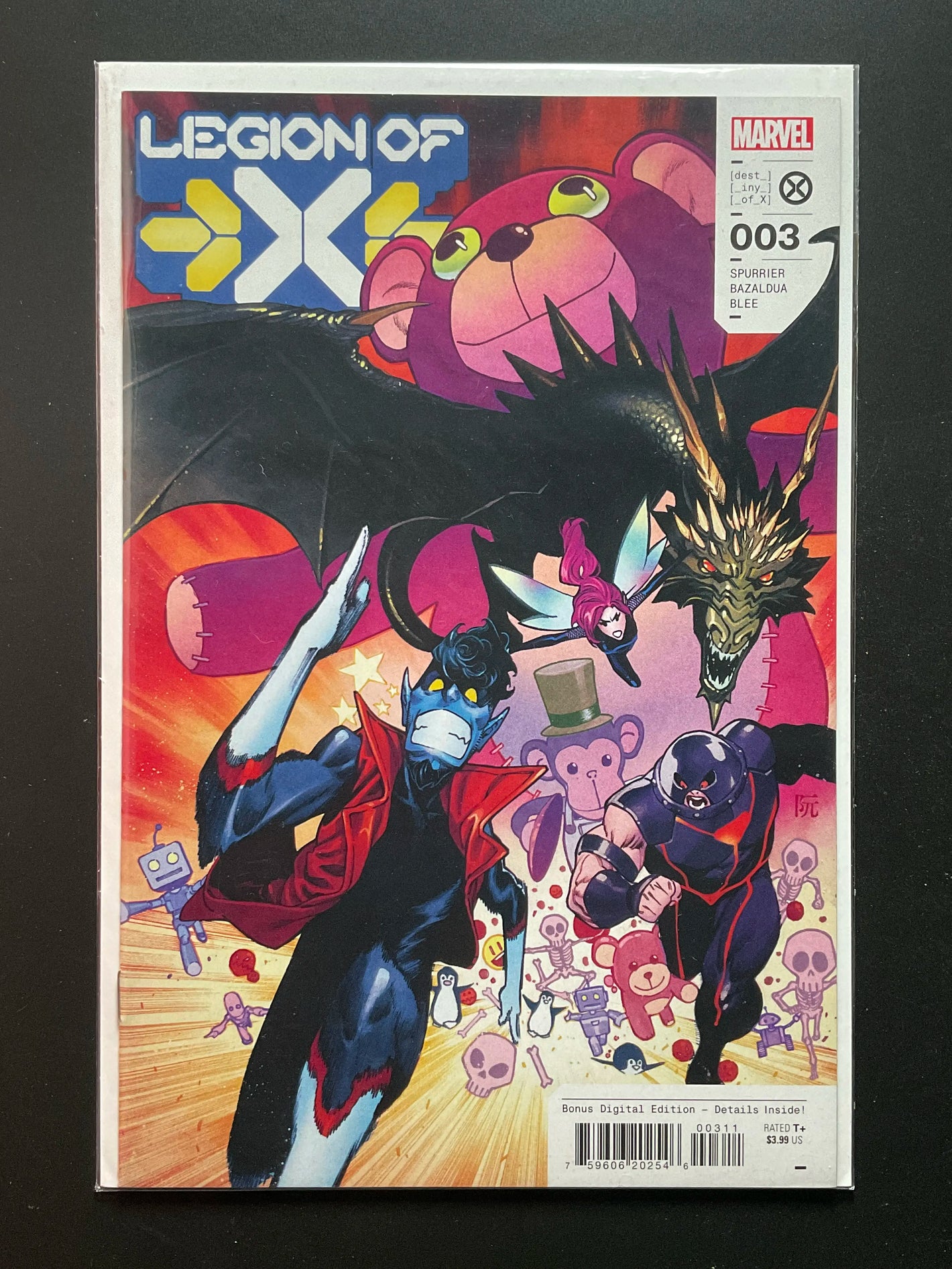 Legion of X 3 Marvel Comics 2022 Nightcrawler Cover