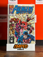 Avengers West Coast 74 Marvel Comics 1991 Captain America Cover