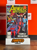 Avengers West Coast 57 Marvel Comics 1990 Family Reunion
