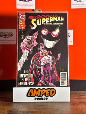 Superman 84 DC Comics 1993 Toyman Plays for Keeps