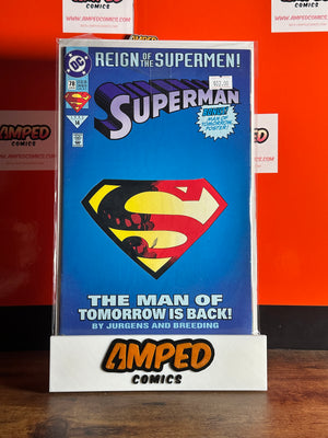 Superman 78 DC Comics 1993 Reign of the Supermen