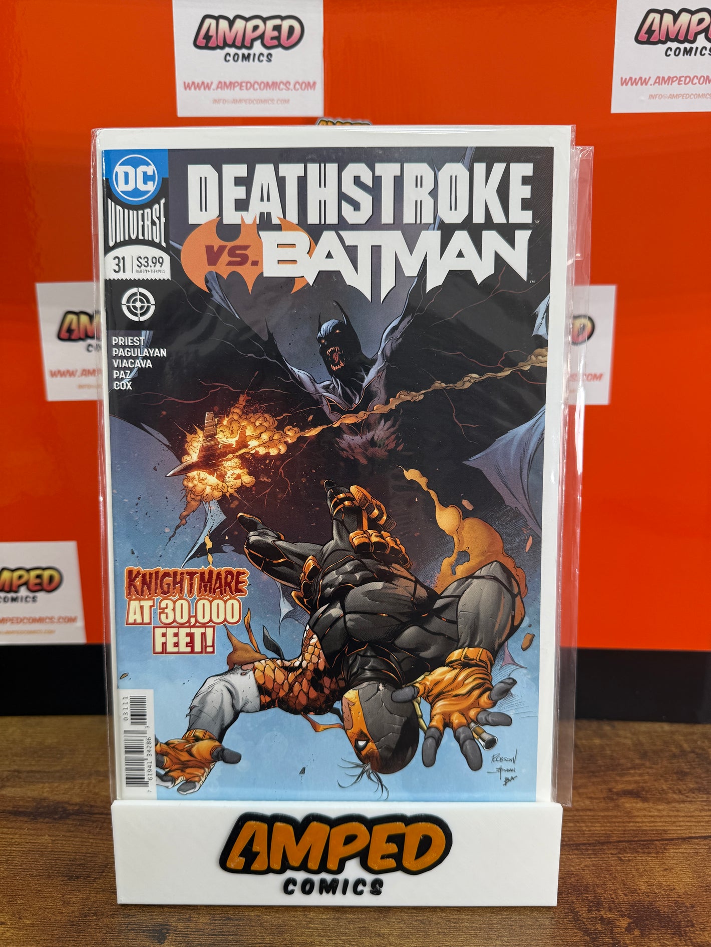 Deathstroke VS BATMAN 31 DC Universe 2018 Batman vs Deathstroke