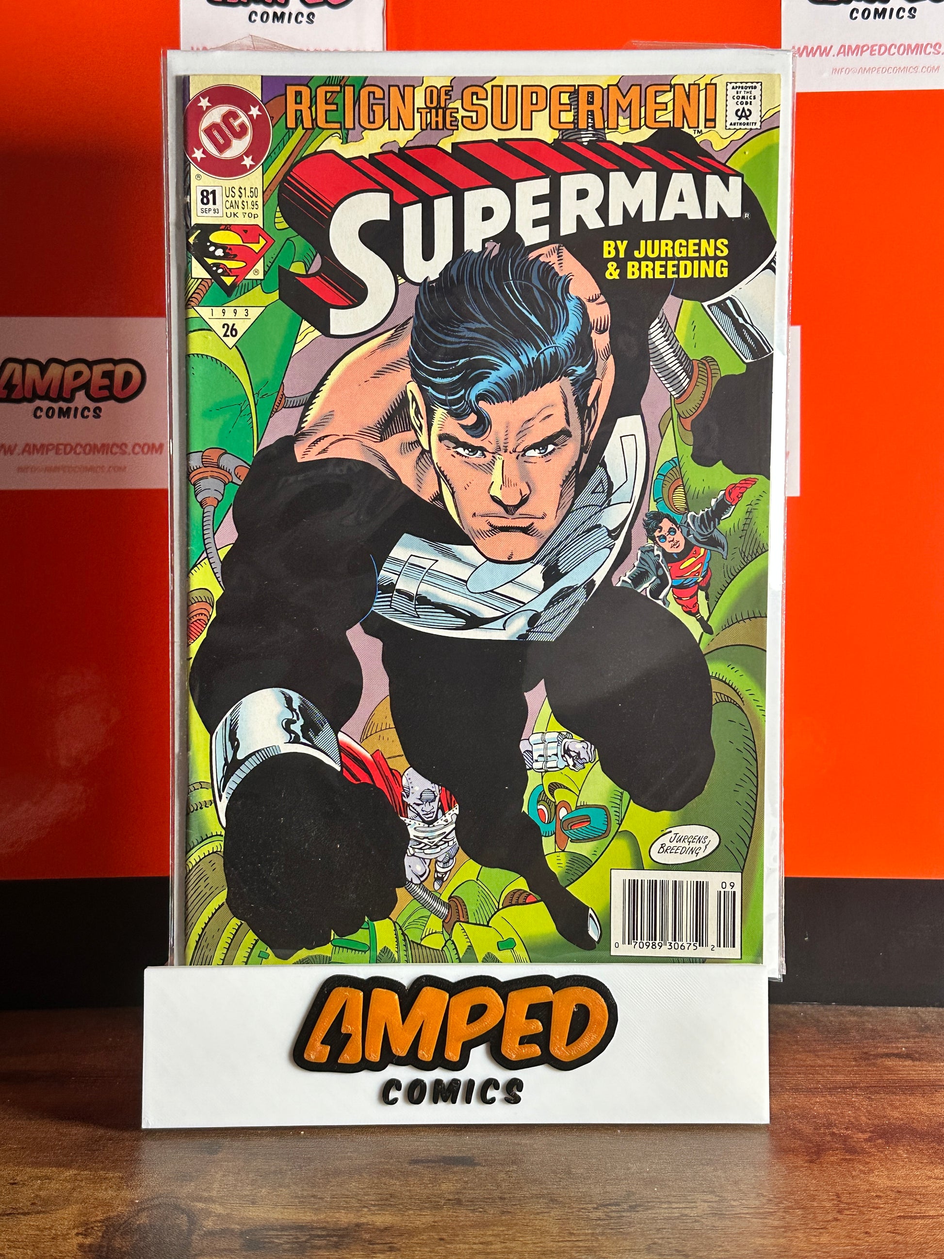 Superman 81 DC Comics 1993 Reign of the Supermen