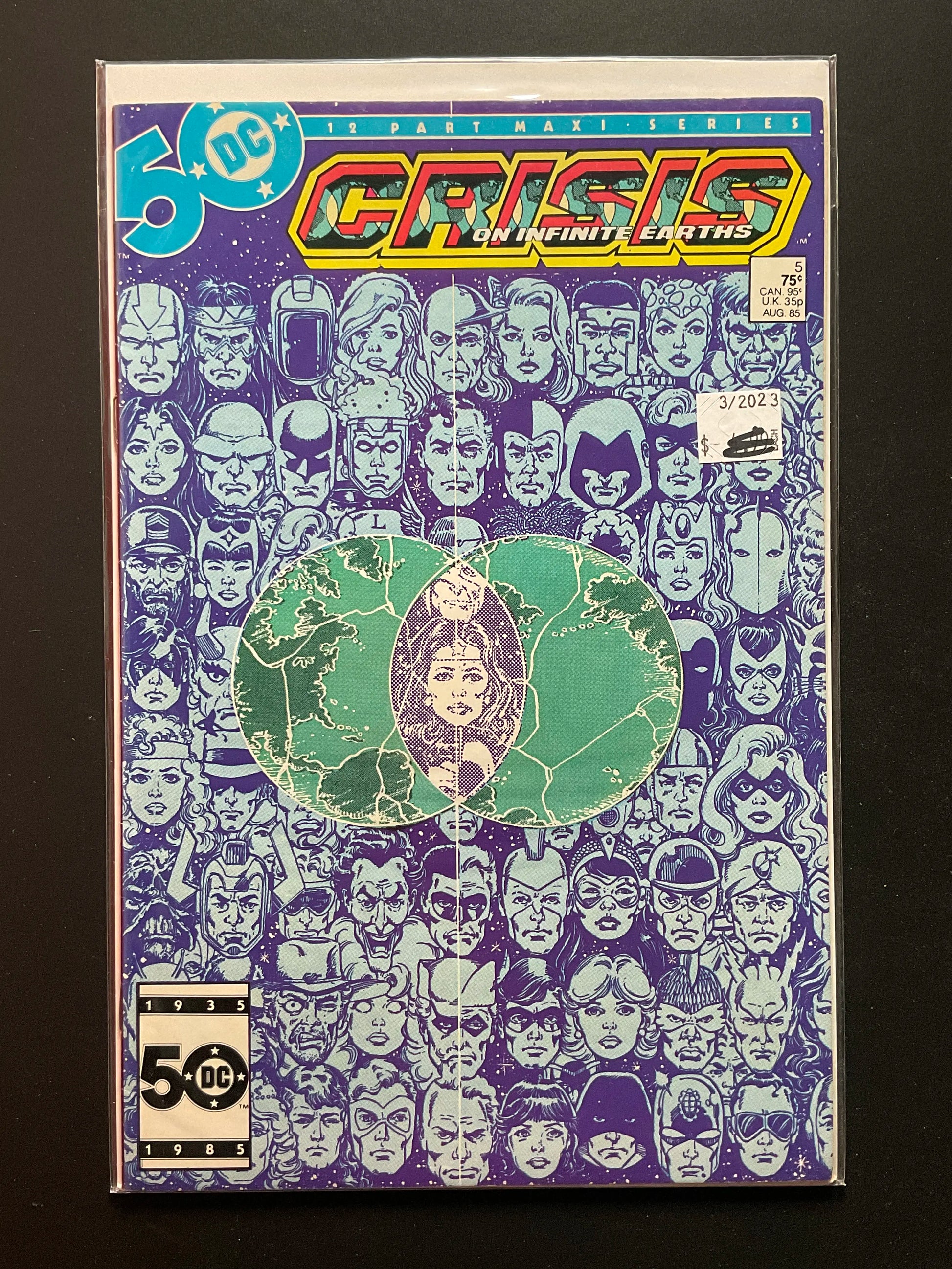Crisis on Infinite Earths 5 (DC, Aug 1985) 50th Anniversary
