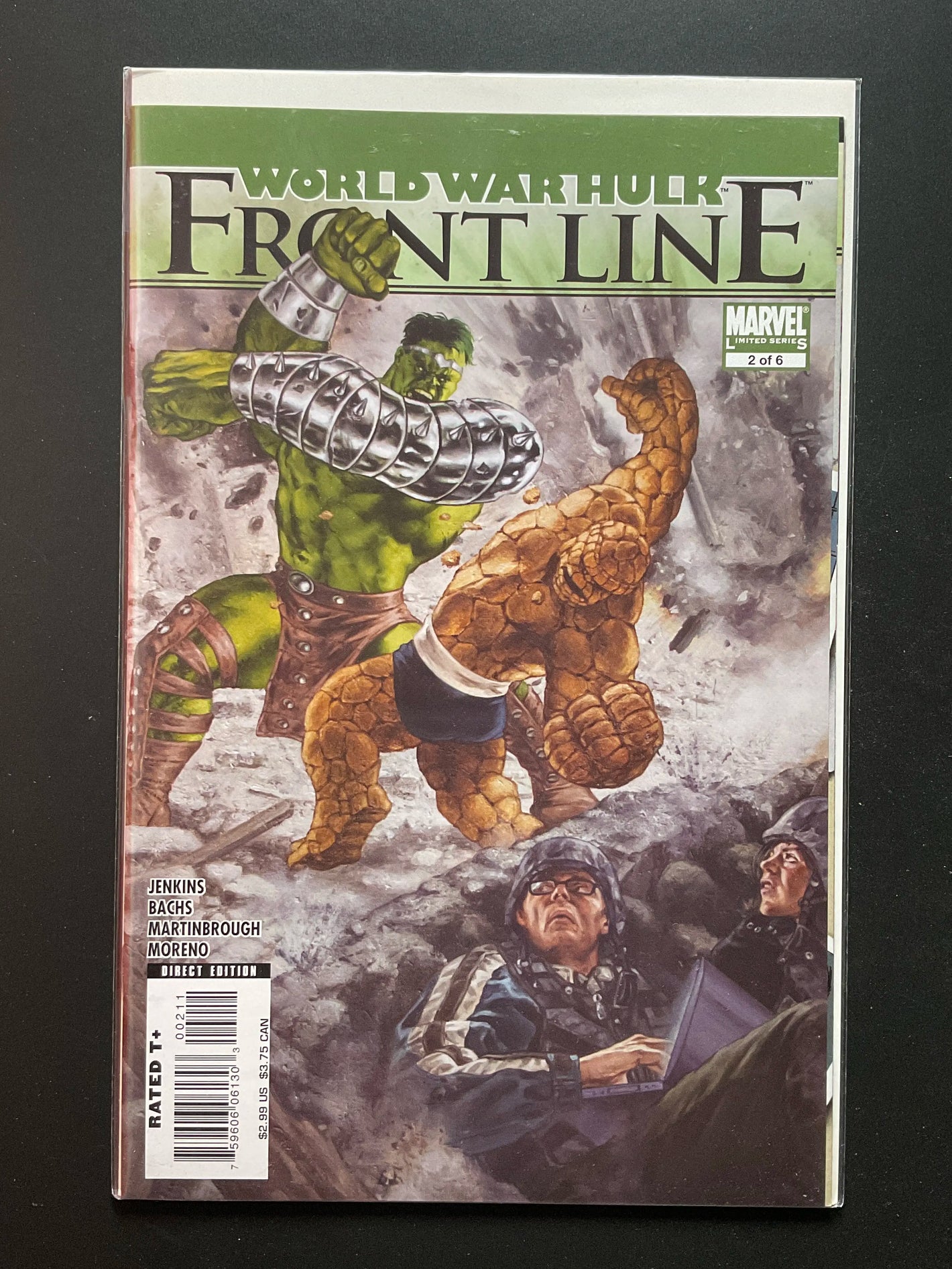 World War Hulk Front Line 2 (of 6) Marvel Comics 2007